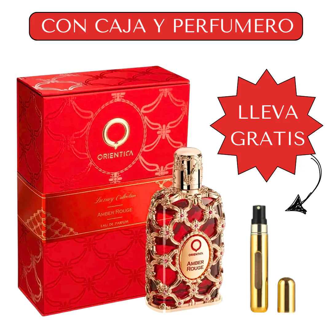 AMBER ROUGE ORIENTICA + PERFUMERO GRATIS